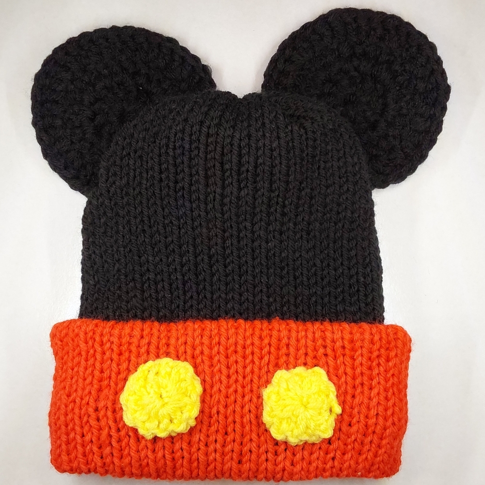 Mickey Mouse Knitted Beanie